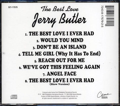 Jerry Butler - The Best Love (CD)