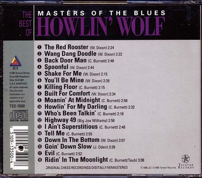 Howlin' Wolf - The Best Of Howlin' Wolf (CD)