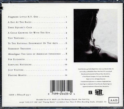 Jim Carroll - Praying Mantis (CD)