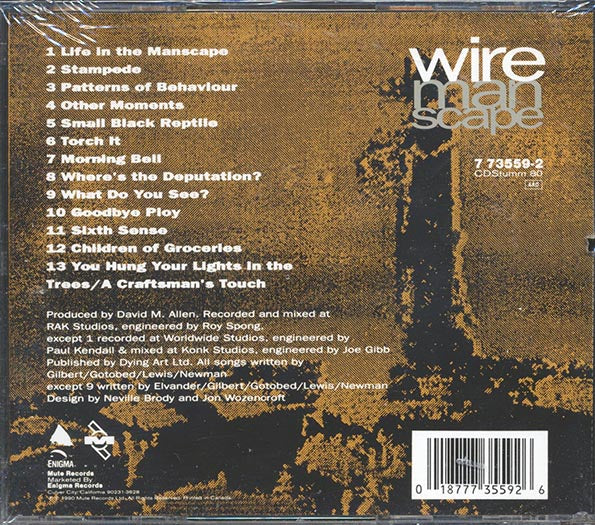 Wire - Manscape (CD)