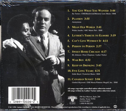 Luther Tucker - Sad Hours (CD)