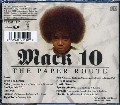 Mack 10 - The Paper Route (CD)