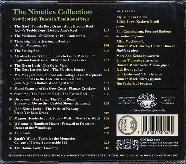 Various - The Nineties Collection: New Scottish Tunes In Traditional Style (CD)