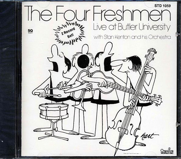 The Four Freshmen, Stan Kenton & His Orchestra - Live At Butler University (CD)