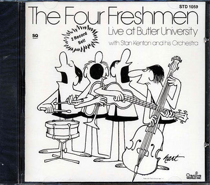 The Four Freshmen, Stan Kenton & His Orchestra - Live At Butler University (CD)