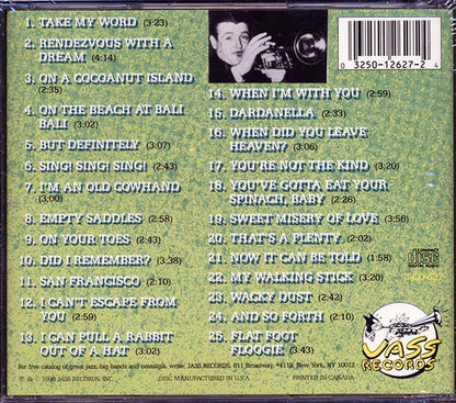 Bunny Berigan And The Rhythm Makers - Volume 1: 1936 & 1938: Sing! Sing! Sing! (CD)