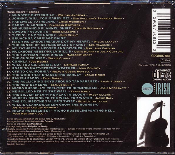 William Andrews, Dan Sillivan's Shamrock Band, James Morrison, The Flanagan Brothers - Treasure Of My Heart (CD)