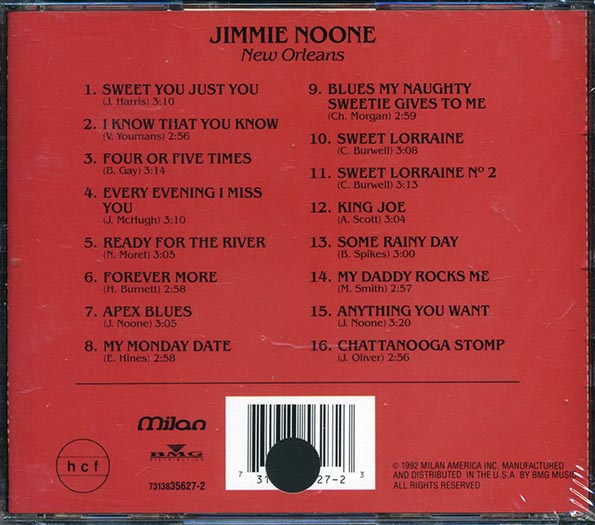 Jimmie Noone - New Orleans (CD)