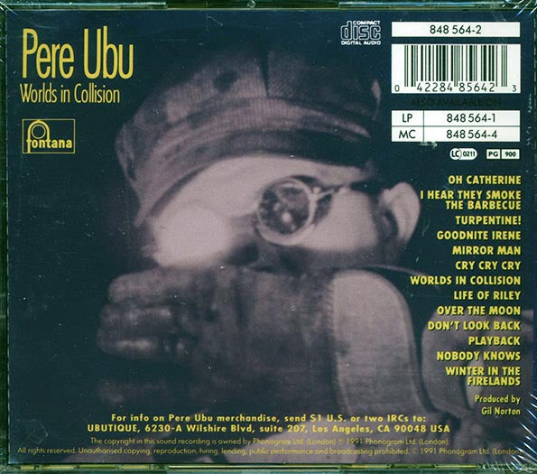 Pere Ubu - Worlds In Collision (CD)