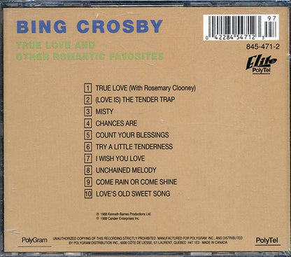 Bing Crosby - True Love (CD)