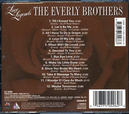 The Everly Brothers - Love Legends (CD)