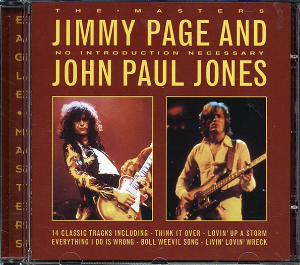 Jimmy Page, John Paul Jones - The Masters: No Introduction Necessary (CD)