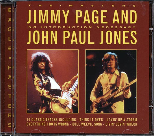 Jimmy Page, John Paul Jones - The Masters: No Introduction Necessary (CD)