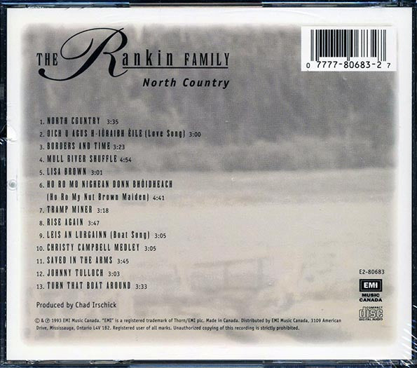 The Rankin Family - North Country (CD)