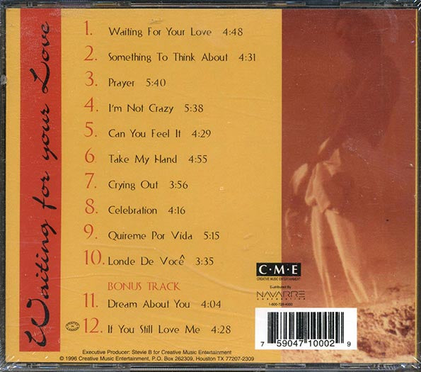 Stevie B - Waiting For Your Love (CD)