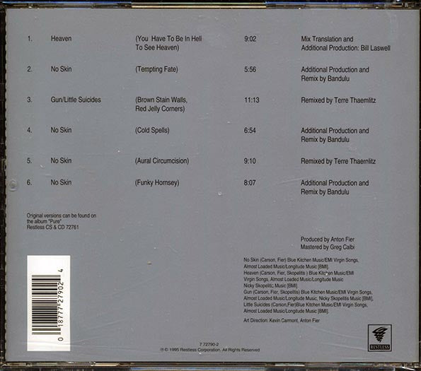 The Golden Palominos - No Thought, No Breath, No Eyes, No Heart: The Pure Remix EP (CD)