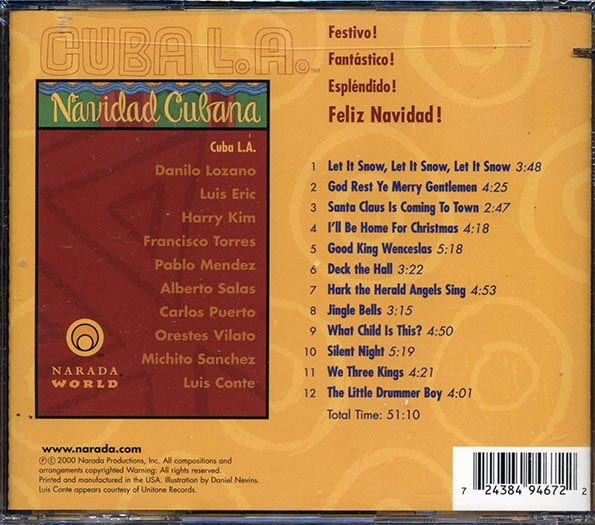 Cuba LA - Navidad Cubana (CD)