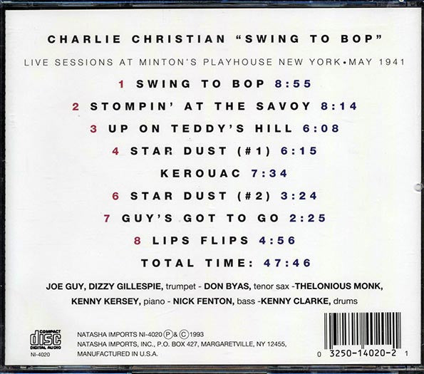 Charlie Christian - Swing To Bop (CD)
