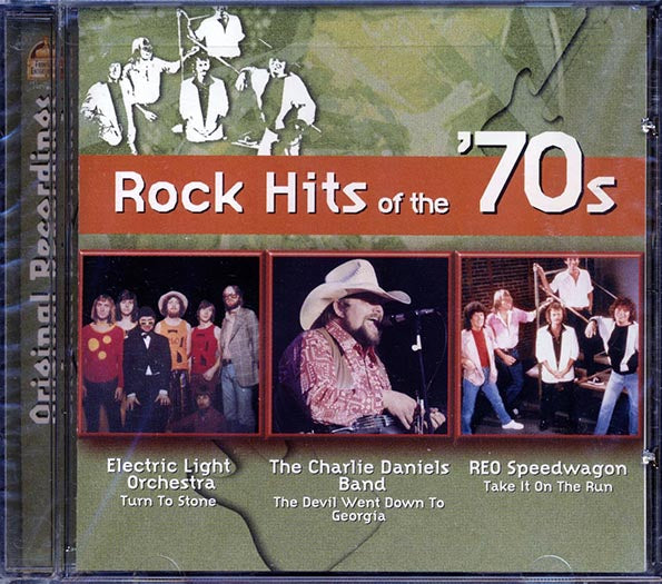The Charlie Daniels Band, Toto, Eddie Money, Boston, Electric Light Orchestra, Etc. - Rock Hits Of The '70s (CD)