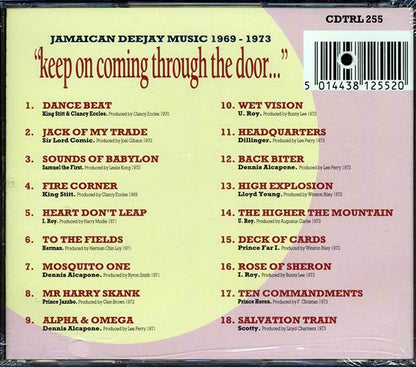 King Stitt, Prince Far I, I Roy, Clancy Eccles, Sir Lord Comic, Prince Jazzbo, Etc. - Keep On Coming Through The Door: Jamaican Deejay Music 1969-1973 (CD)