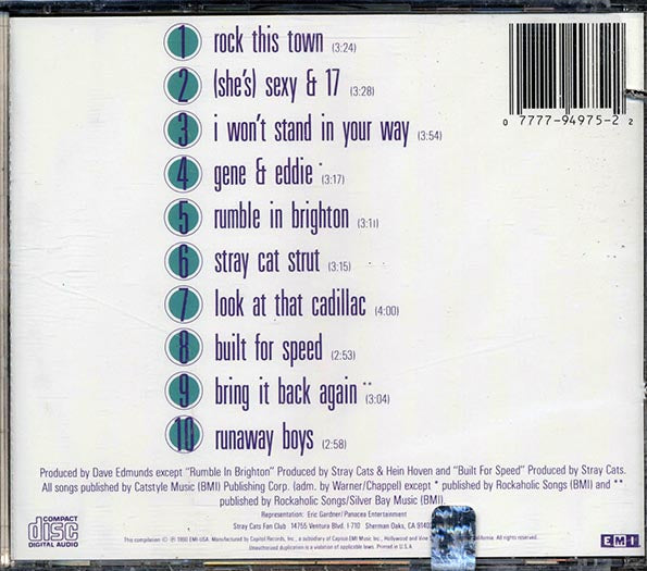 Stray Cats - The Best Of The Stray Cats: Rock This Town (CD)