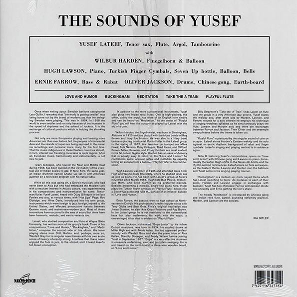 Yusef Lateef Quintet - The Sounds Of Yusef (LP)