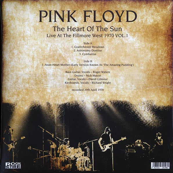 Pink Floyd - The Heart Of The Sun Volume 1: Live At The Fillmore West 1970 (LP) - PureSound Records
