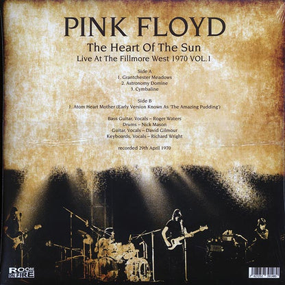 Pink Floyd - The Heart Of The Sun Volume 1: Live At The Fillmore West 1970 (LP) - PureSound Records