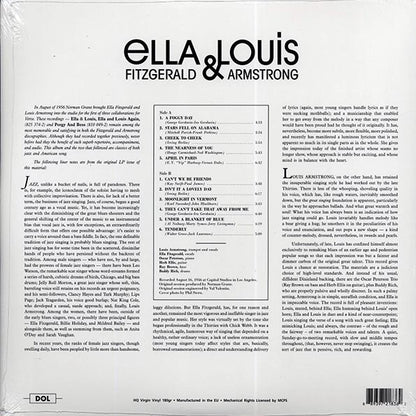 Ella Fitzgerald, Louis Armstrong - Ella & Louis (180g) (LP) - PureSound Records