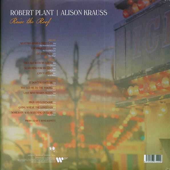 Robert Plant, Alison Krauss - Raise The Roof (LP)