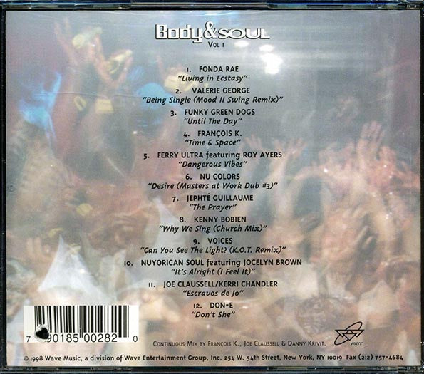 Fonda Rae, Valerie George, Funky Green Dogs, Etc. - Body & Soul Volume 1 (CD)