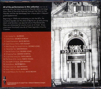 Slim Whitman, George Jones, Jim Reeves, Etc. - Country Crooners (CD)