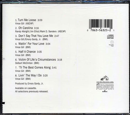 Vince Gill - Turn Me Loose (CD)