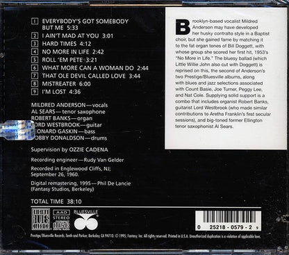 Mildred Anderson - No More In Life (CD)