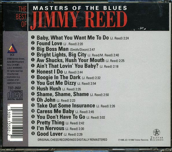 Jimmy Reed - The Best Of Jimmy Reed (CD)