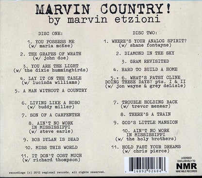 Marvin Etzioni - Marvin Country (CD)