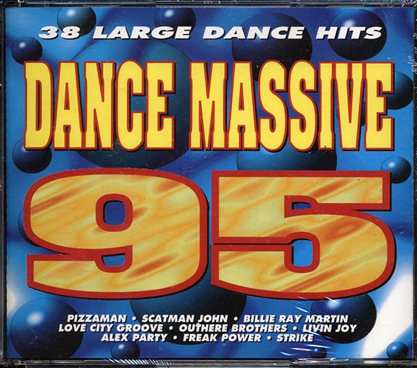 Pizzaman, Scatman John, Billie Ray Martin, Etc. - Dance Massive 95: 38 Large Dance Hits (38 tracks) (CD)