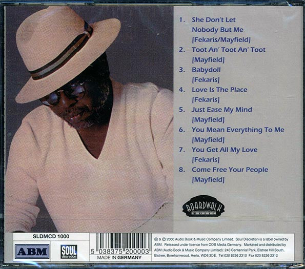 Curtis Mayfield - Love Is The Place (CD)
