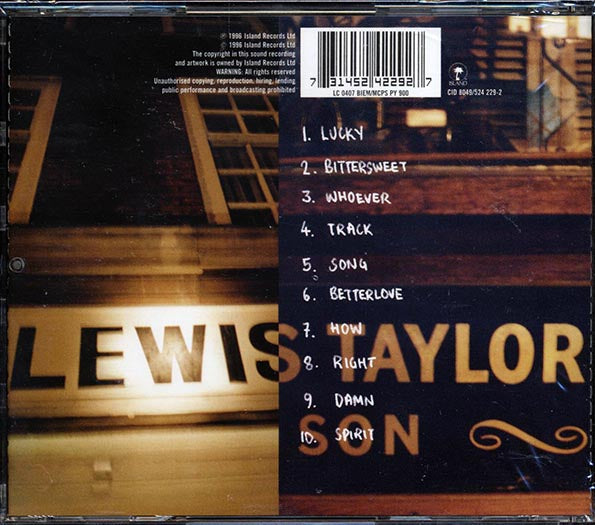 Lewis Taylor - Lewis Taylor (CD)
