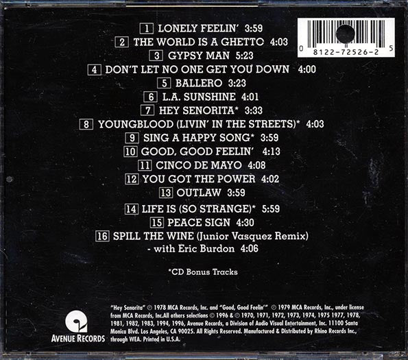 War - The Best Of War And More Volume 2 (CD)