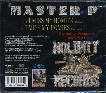Master P - I Miss My Homies (CD)