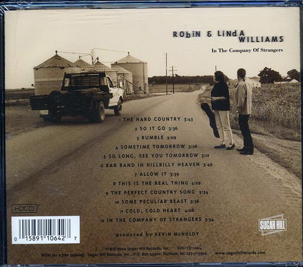 Robin & Linda Williams - In The Company Of Strangers (CD)