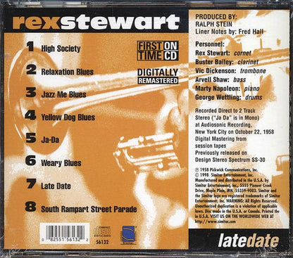Rex Stewart - Late Date (CD)