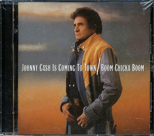 Johnny Cash - Johnny Cash Is Coming To Town + Boom Chicka Boom (CD)