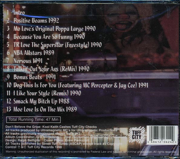 Ultra Magnetic MC's - Smack My Bitch Up (CD)