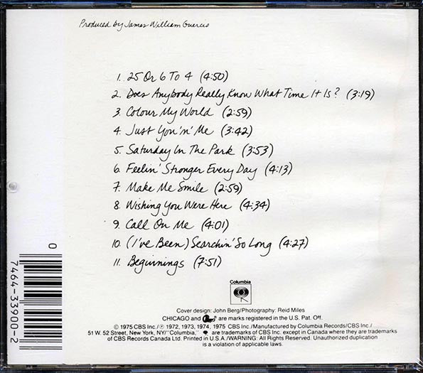 Chicago - Chicago's Greatest Hits (CD)