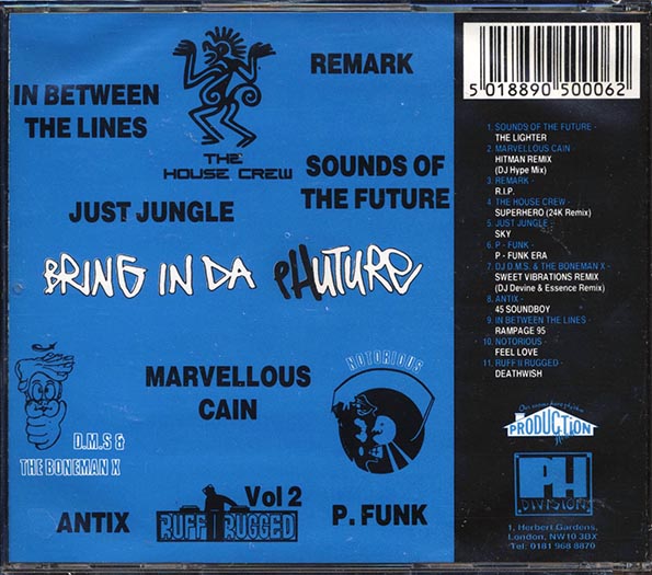 Sounds Of The Future, Marvellous Cain, Remark, Etc. - PH Division: The Best Of Jungle 4 (CD)