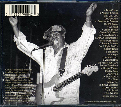 Huey Lewis & The News, Delbert McClinton, Jerry Butler, Angela Strehli, Etc. - People Get Ready: A Tribute To Curtis Mayfield (CD)