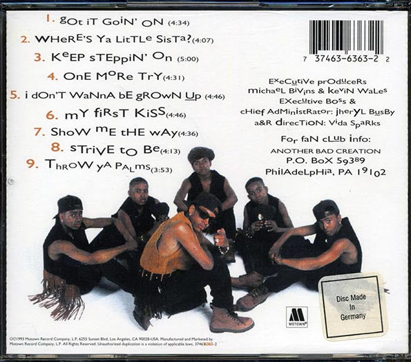 Another Bad Creation - It Ain't What U Wear, It's How U Play It (CD)