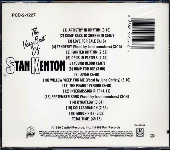 Stan Kenton - The Very Best Of Stan Kenton (CD)
